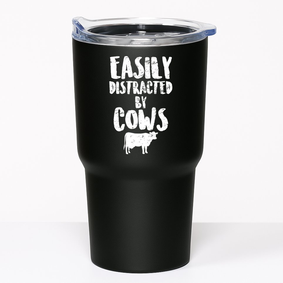Easily Distracted By Cows Tumbler