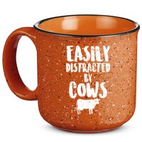Easily Distracted By Cows 15oz Campfire Ceramic Mug