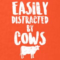 Easily Distracted By Cows Polo