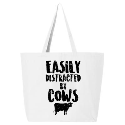 Easily Distracted By Cows 25L Jumbo Tote