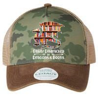 Easily Distracted By Dragons And Books Legacy Tie Dye Trucker Hat