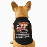 Easily Distracted By Dragons And Books Doggie Tank