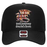Easily Distracted By Dragons And Books Hat