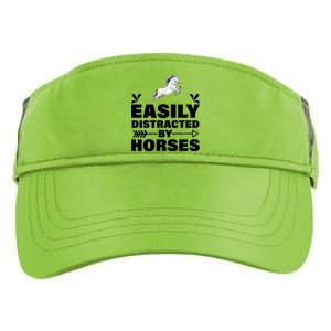 Easily Distracted By Horses Adult Drive Performance Visor