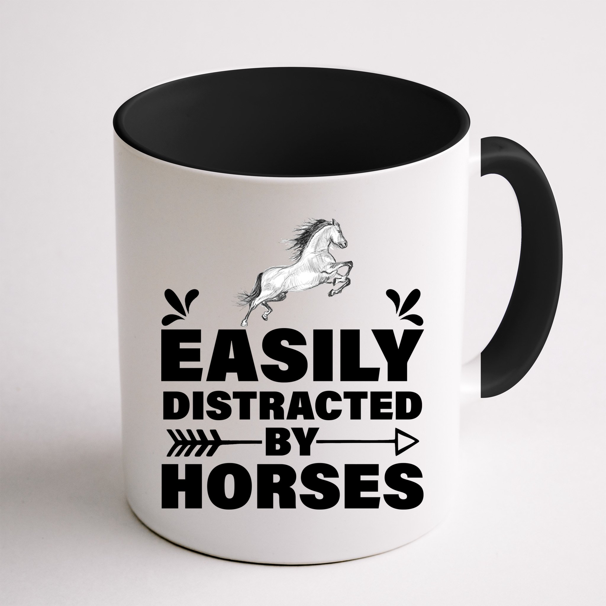 Easily Distracted By Horses Mug