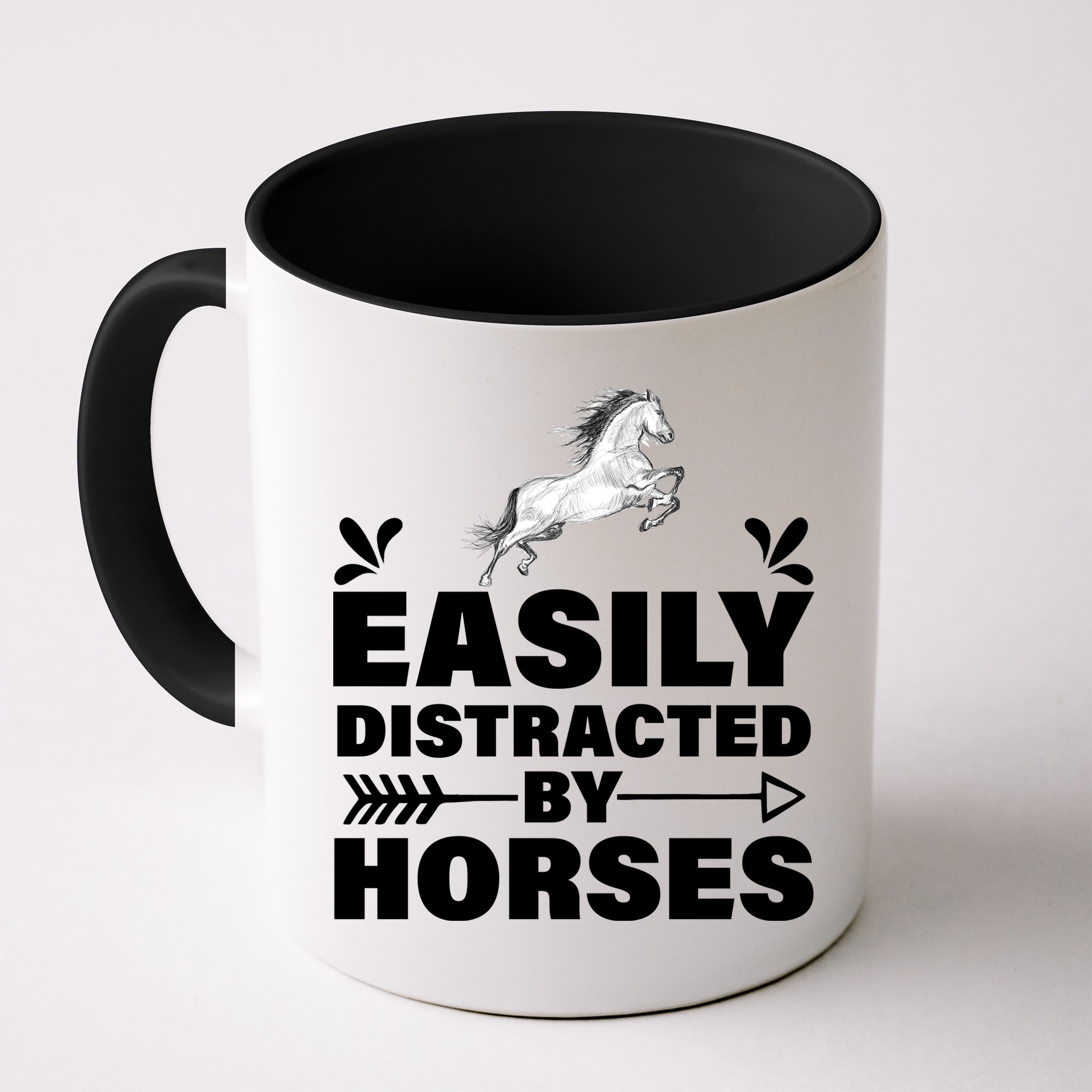 Easily Distracted By Horses Mug