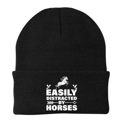 Easily Distracted By Horses Beanie