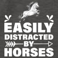 Easily Distracted By Horses Vector Backpack