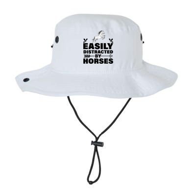 Easily Distracted By Horses Legacy Cool Fit Booney Bucket Hat