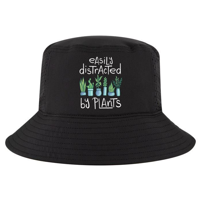 Easily Distracted By Plants Cool Comfort Performance Bucket Hat