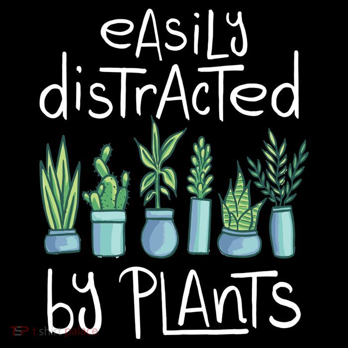 Easily Distracted By Plants Bucket Hat