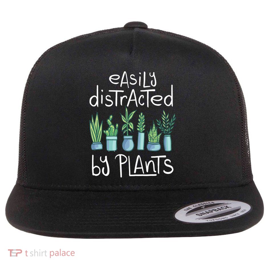 Easily Distracted By Plants Flatbill Hat