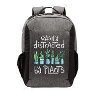 Easily Distracted By Plants Vector Backpack
