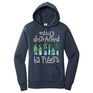 Easily Distracted By Plants Women's Pullover Hoodie