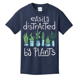 Easily Distracted By Plants Kids T-Shirt