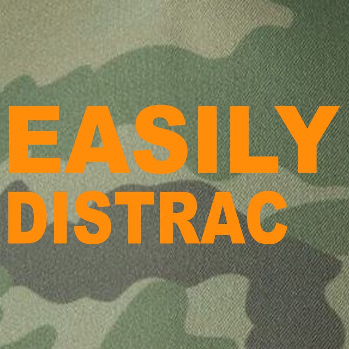Easily Distrac(ted) Distracted Funny Legacy Tie Dye Trucker Hat