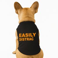 Easily Distrac(ted) Distracted Funny Doggie Tank
