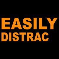 Easily Distrac(ted) Distracted Funny Flatbill Hat