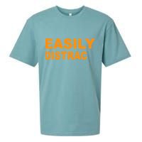 Easily Distrac(ted) Distracted Funny Sueded Cloud Jersey T-Shirt