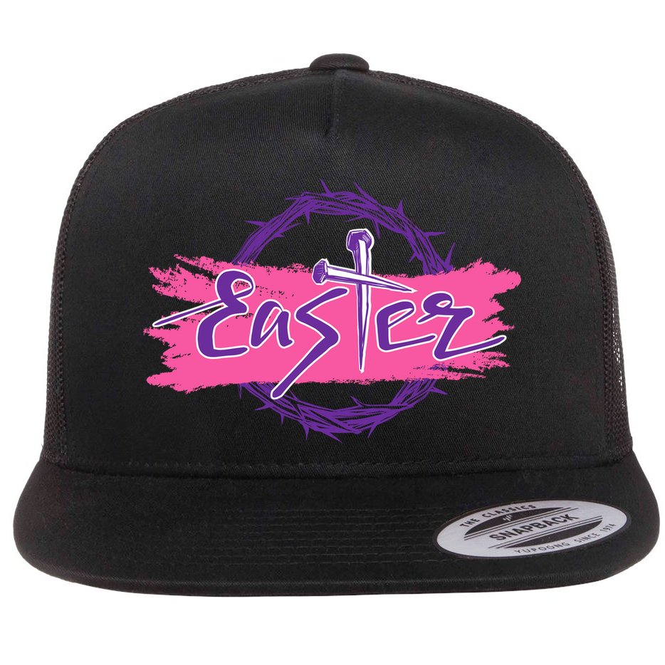 Easter Flat Bill Trucker Hat