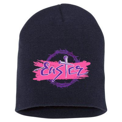 Easter Short Acrylic Beanie