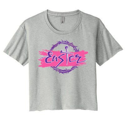 Easter Women's Crop Top Tee