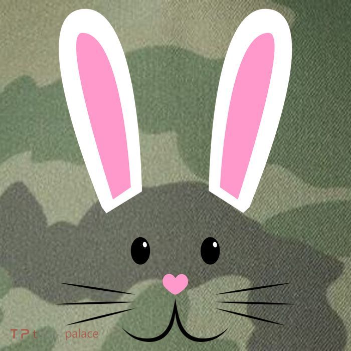 Easter Bunny Big Face Rabbit Legacy Tie Dye Trucker Hat