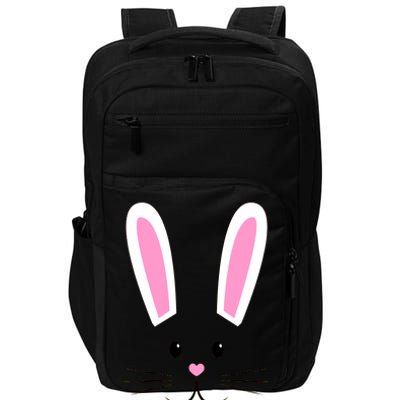 Easter Bunny Big Face Rabbit Impact Tech Backpack