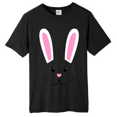 Easter Bunny Big Face Rabbit Tall Fusion ChromaSoft Performance T-Shirt