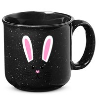 Easter Bunny Big Face Rabbit 15oz Campfire Ceramic Mug