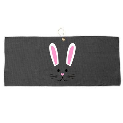 Easter Bunny Big Face Rabbit Large Microfiber Waffle Golf Towel