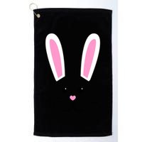 Easter Bunny Big Face Rabbit Golf Towel