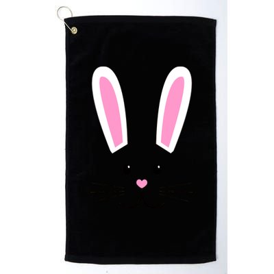 Easter Bunny Big Face Rabbit Platinum Collection Golf Towel