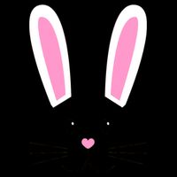 Easter Bunny Big Face Rabbit Wool Snapback Cap
