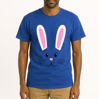 Easter Bunny Big Face Rabbit Tall T-Shirt