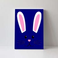 Easter Bunny Big Face Rabbit Canvas