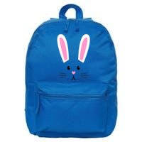 Easter Bunny Big Face Rabbit 16 in Basic Backpack