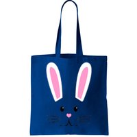 Easter Bunny Big Face Rabbit Tote Bag