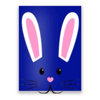 Easter Bunny Big Face Rabbit Poster