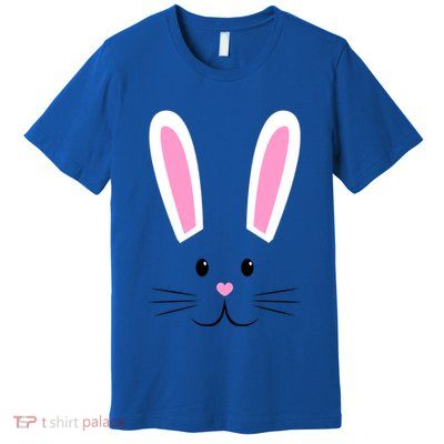 Easter Bunny Big Face Rabbit Premium T-Shirt