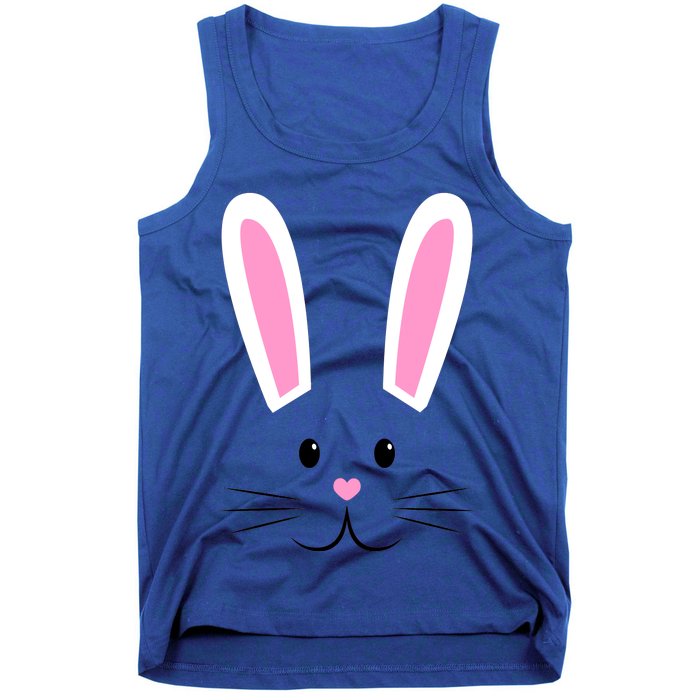 Easter Bunny Big Face Rabbit Tank Top