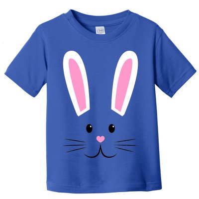 Easter Bunny Big Face Rabbit Toddler T-Shirt