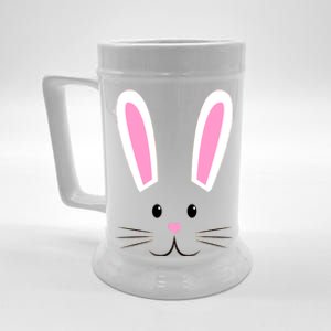 Easter Bunny Big Face Rabbit Beer Stein