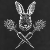 Easter Bunny Carrot Crossbones Cool Comfort Performance Bucket Hat