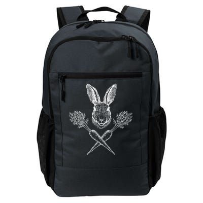 Easter Bunny Carrot Crossbones Daily Commute Backpack