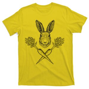 Easter Bunny Carrot Crossbones T-Shirt