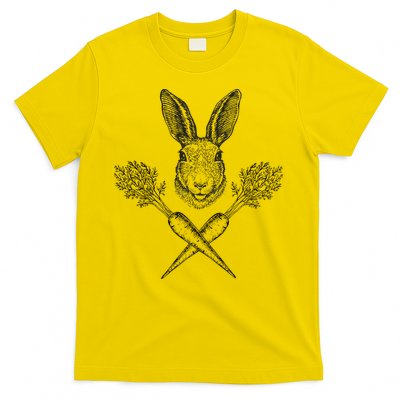 Easter Bunny Carrot Crossbones T-Shirt