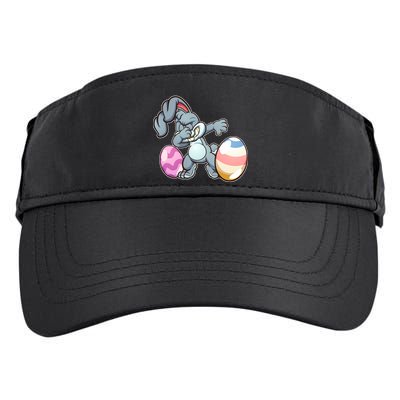 Easter Bunny Dabbing Adult Drive Performance Visor