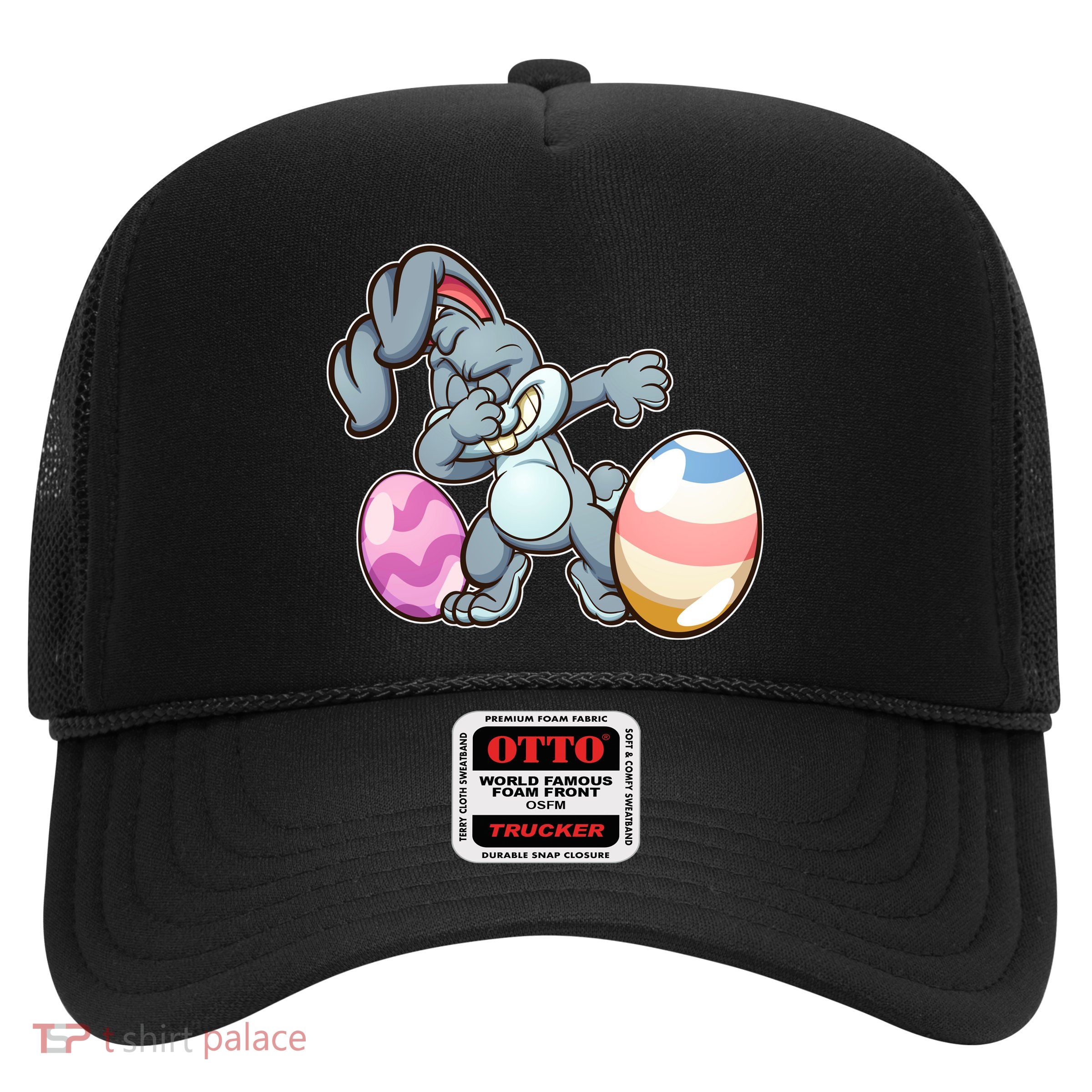 Easter Bunny Dabbing Trucker Hat