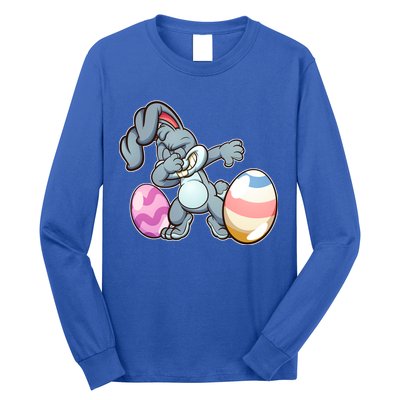 Easter Bunny Dabbing Long Sleeve Shirt